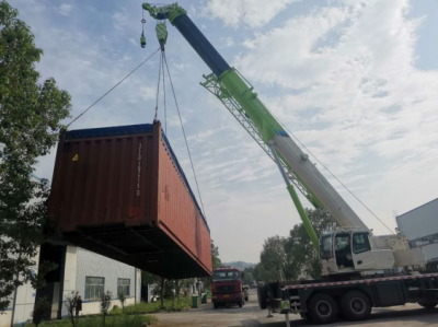 宜昌中威出口印度工业清洗设备顺利发货